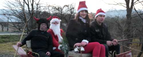 Mikołaj już dzisiaj był widziany w Cieklinie!!! Mikołaj już dzisiaj był widziany w Cieklinie!!!