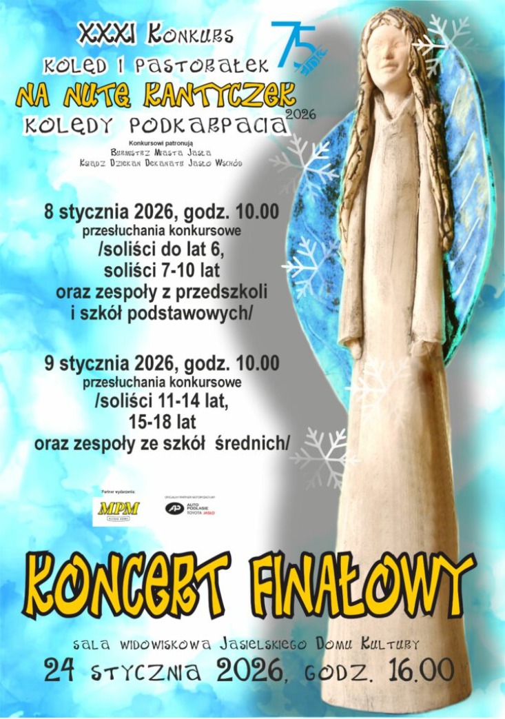 Najpiękniejsze kolędy Podkarpacia znów w JDK. 31. Konkurs Kolęd i Pastorałek „Na nutę kantyczek” Najpiękniejsze kolędy Podkarpacia znów w JDK. 31. Konkurs Kolęd i Pastorałek „Na nutę kantyczek”