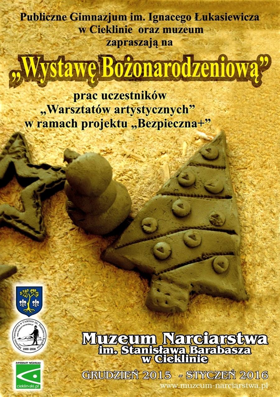 Wystawa Bożonarodzeniowa prac uczniów z Publicznego Gimnazjum w Cieklinie Wystawa Bożonarodzeniowa prac uczniów z Publicznego Gimnazjum w Cieklinie