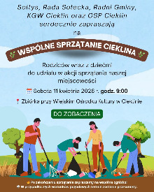Wspólne sprzątanie Cieklina