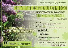 OTWARCIE SEZONU LETNIEGO W SZYMBARSKIM SKANSENIE” - WYDARZENIE PLENEROWE